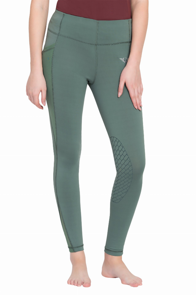 TuffRider Women Minerva Mesh Pocket EquiCool Tights JPC Equestrian