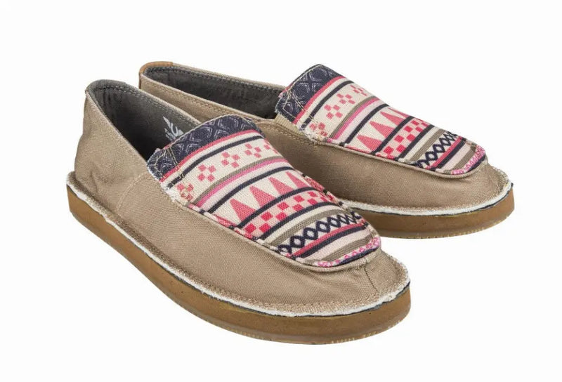TuffRider Women Slip-On Canvas Graphix Shoes JPC Equestrian