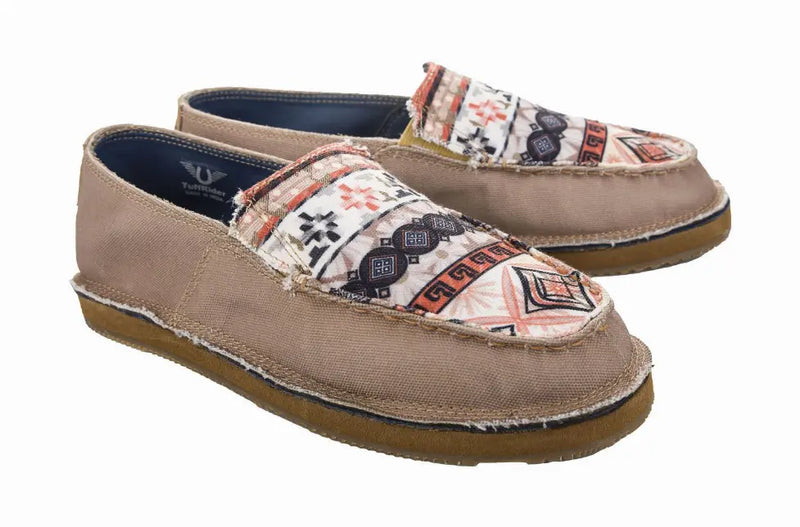 TuffRider Women Slip-On Canvas Graphix Shoes JPC Equestrian