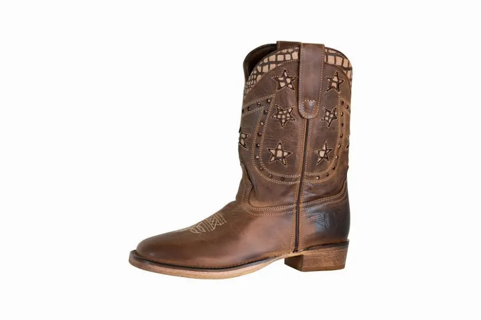 TuffRider Youth Rocky Mountain Square Toe Western Boot JPC Equestrian