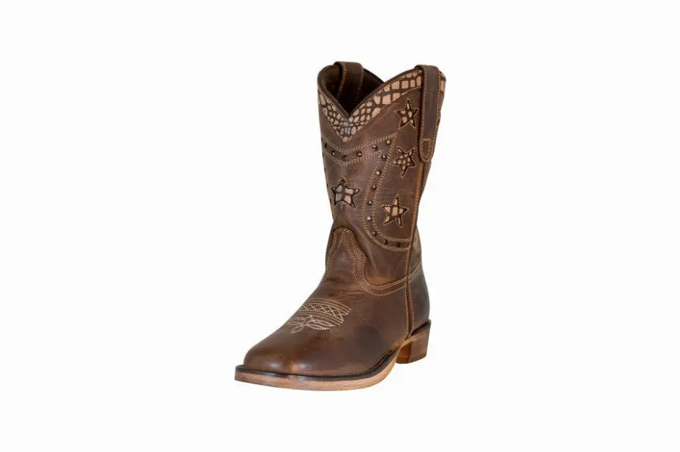 TuffRider Youth Rocky Mountain Square Toe Western Boot JPC Equestrian