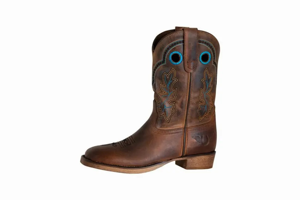 TuffRider Youth Rushmore Square Toe Western Boot JPC Equestrian