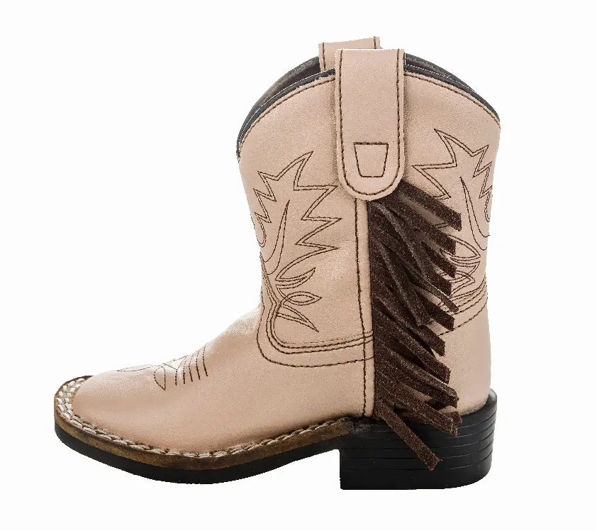 TuffRider Youth Tan Fringe Bootie JPC Equestrian