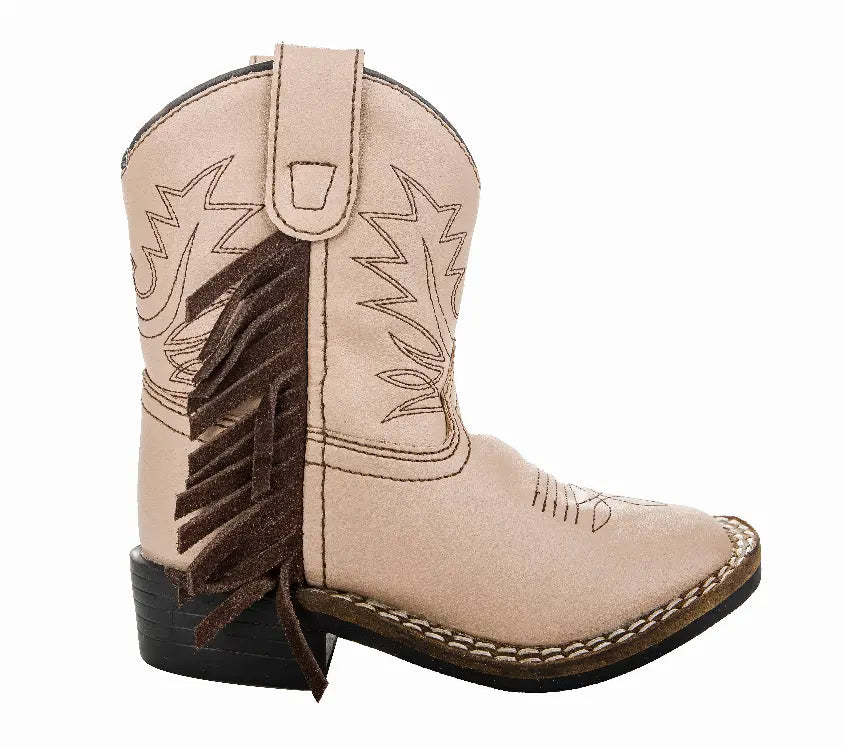 TuffRider Youth Tan Fringe Bootie JPC Equestrian