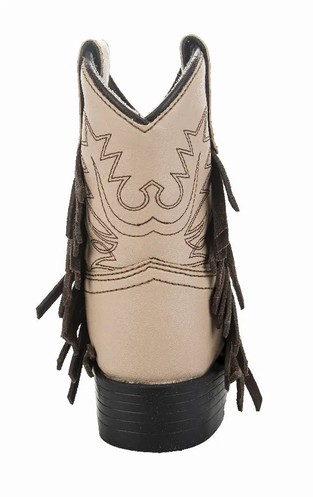 TuffRider Youth Tan Fringe Bootie JPC Equestrian