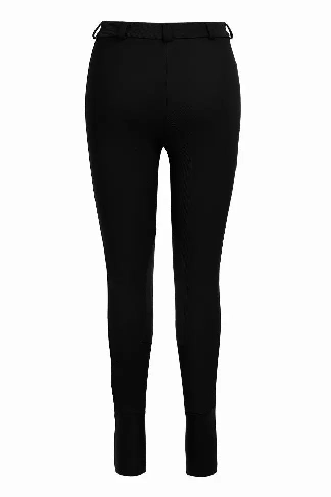 Tuffrider Ladies Long Ribb Knee Patch Breeches JPC Equestrian