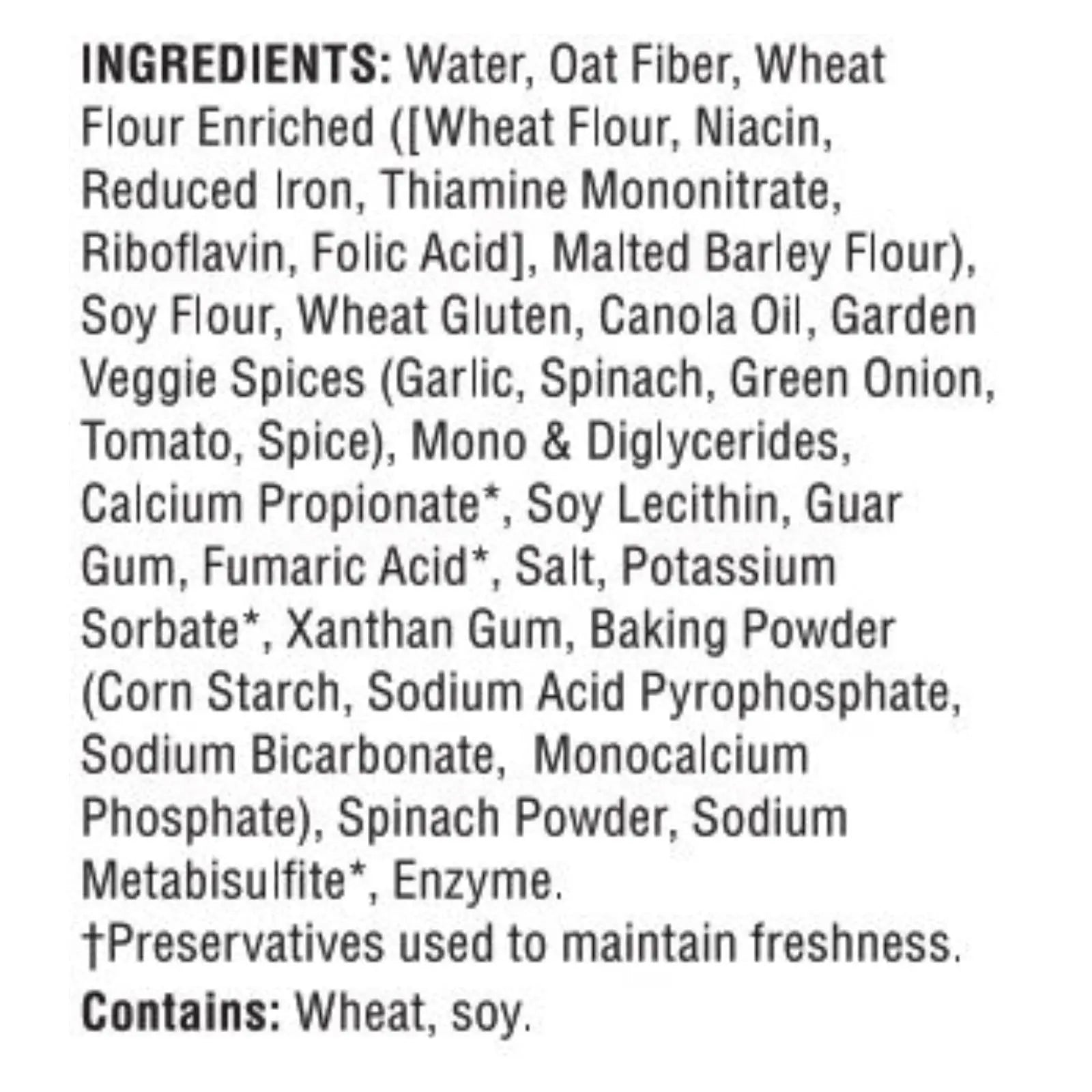 Tumaro's 8-inch Garden Veggie Carb Wise Wraps - Case Of 6 - 8 Ct Tumaro's