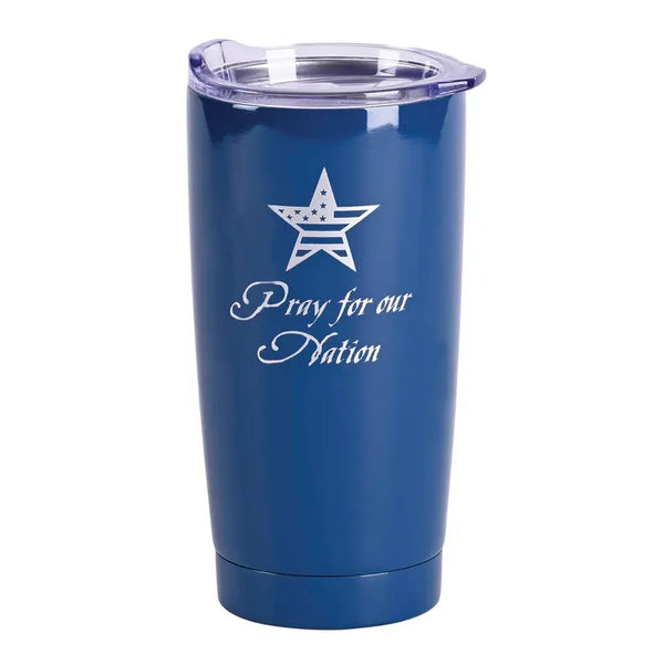 Tumbler Pray For Our Nation Navy 20 Oz Dicksons Inc