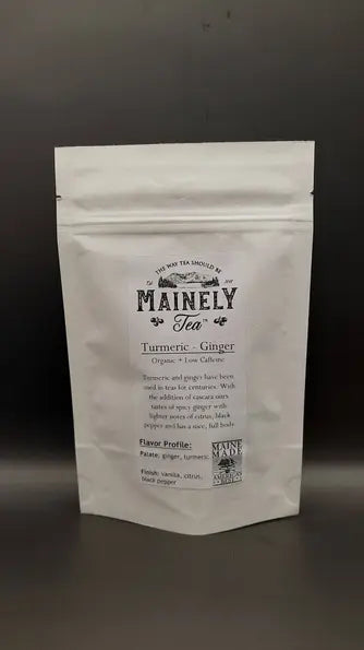 Turmeric - Ginger Tea Mainely Coffee