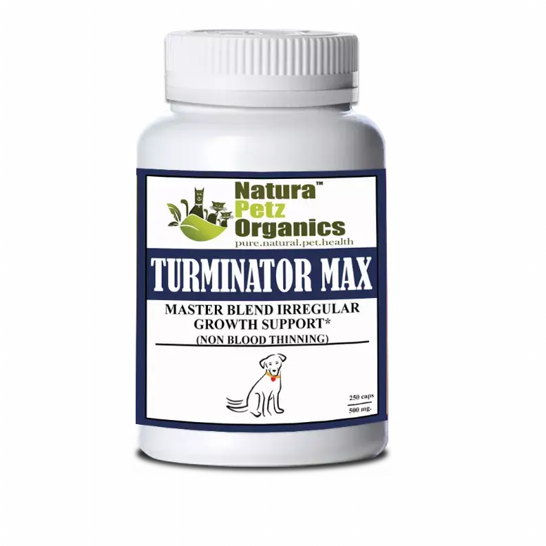 Turminator Max* Master Blend Irregular Growth Support (Non Blood Thinning) For Dogs & Cats* Organic Pet Systems