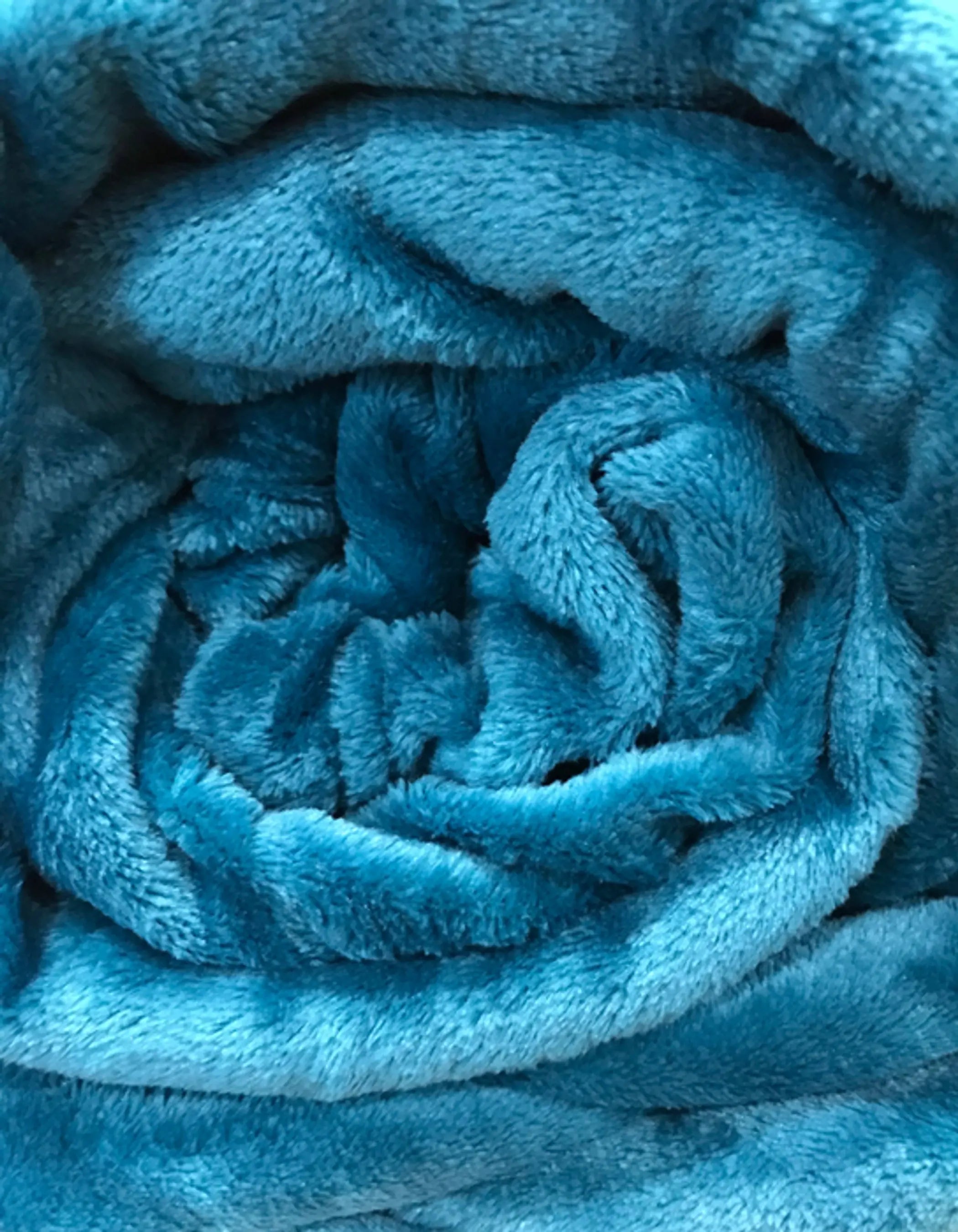 Turquoise Soft Plush Warm Cozy Bed Throw Flannel Blanket Home Mart Goods