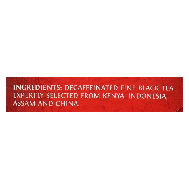 Twinings Tea Breakfast Tea - English Decaffeinated - Case Of 6 - 20 Bags Twinings Tea