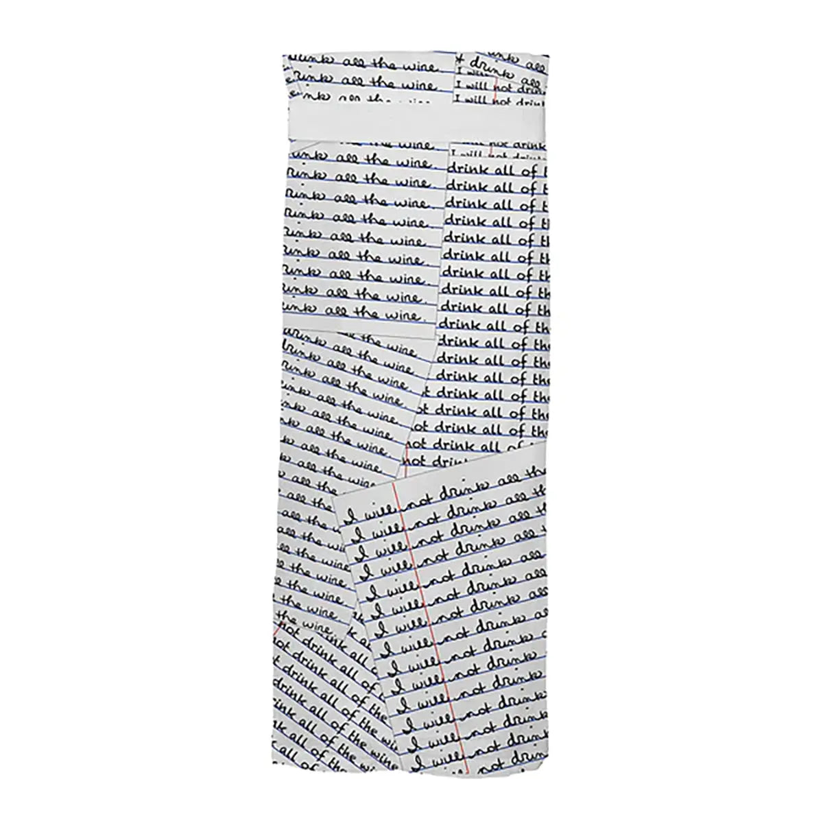 Twisted Wares I Will Not Drink All The Wine Flour Sack Towel - GreatEagleInc