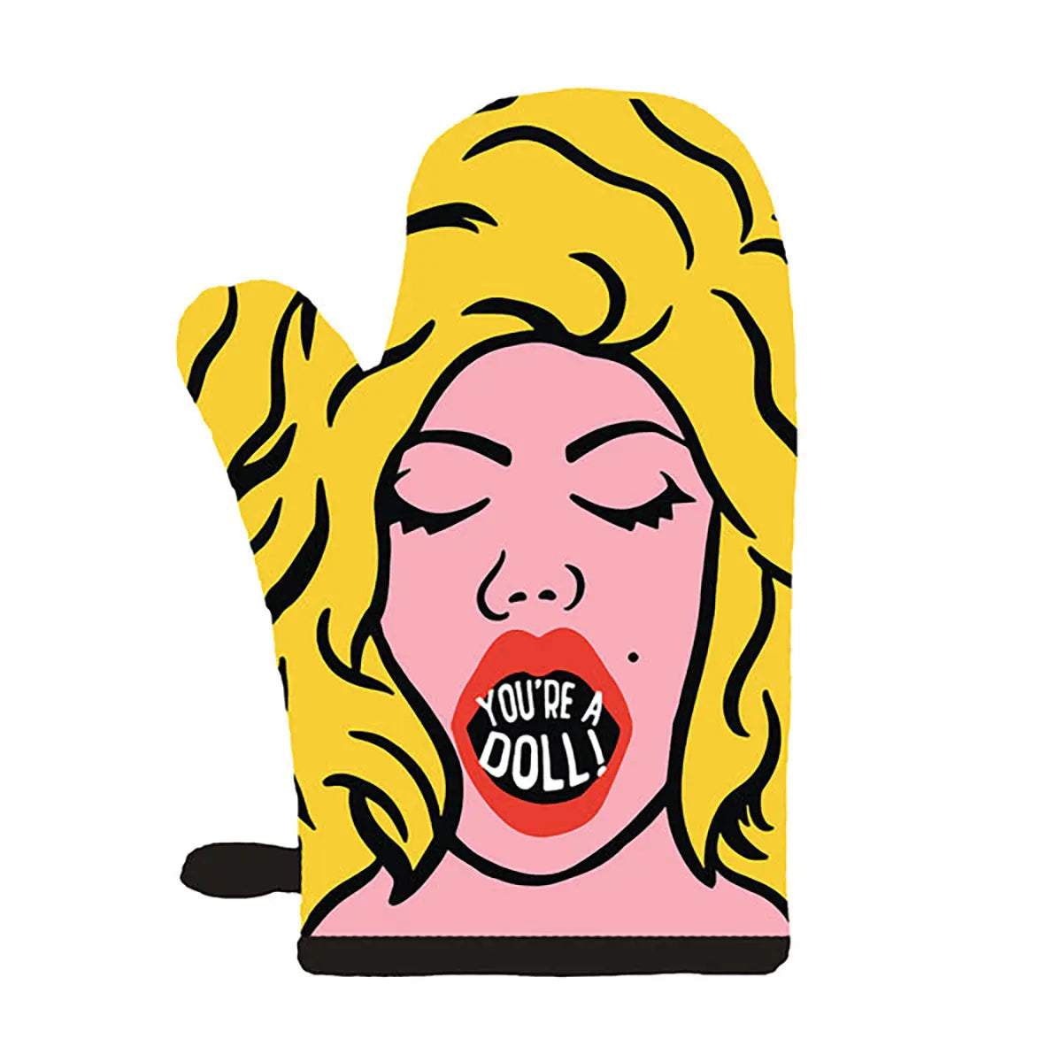 Twisted Wares You're a Doll Oven Mitt Twisted Wares