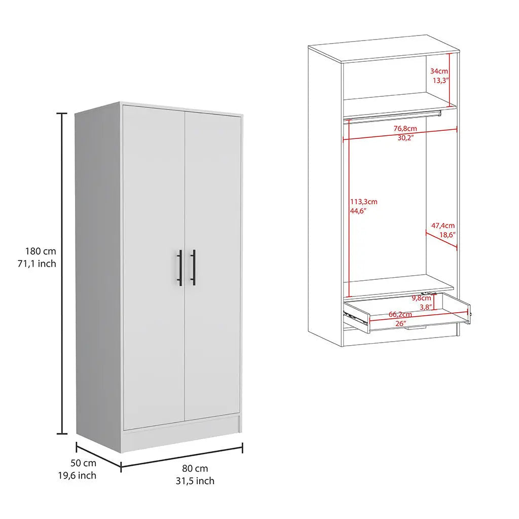 Two Piece White Bedroom Set Homeroots Bed & Bath