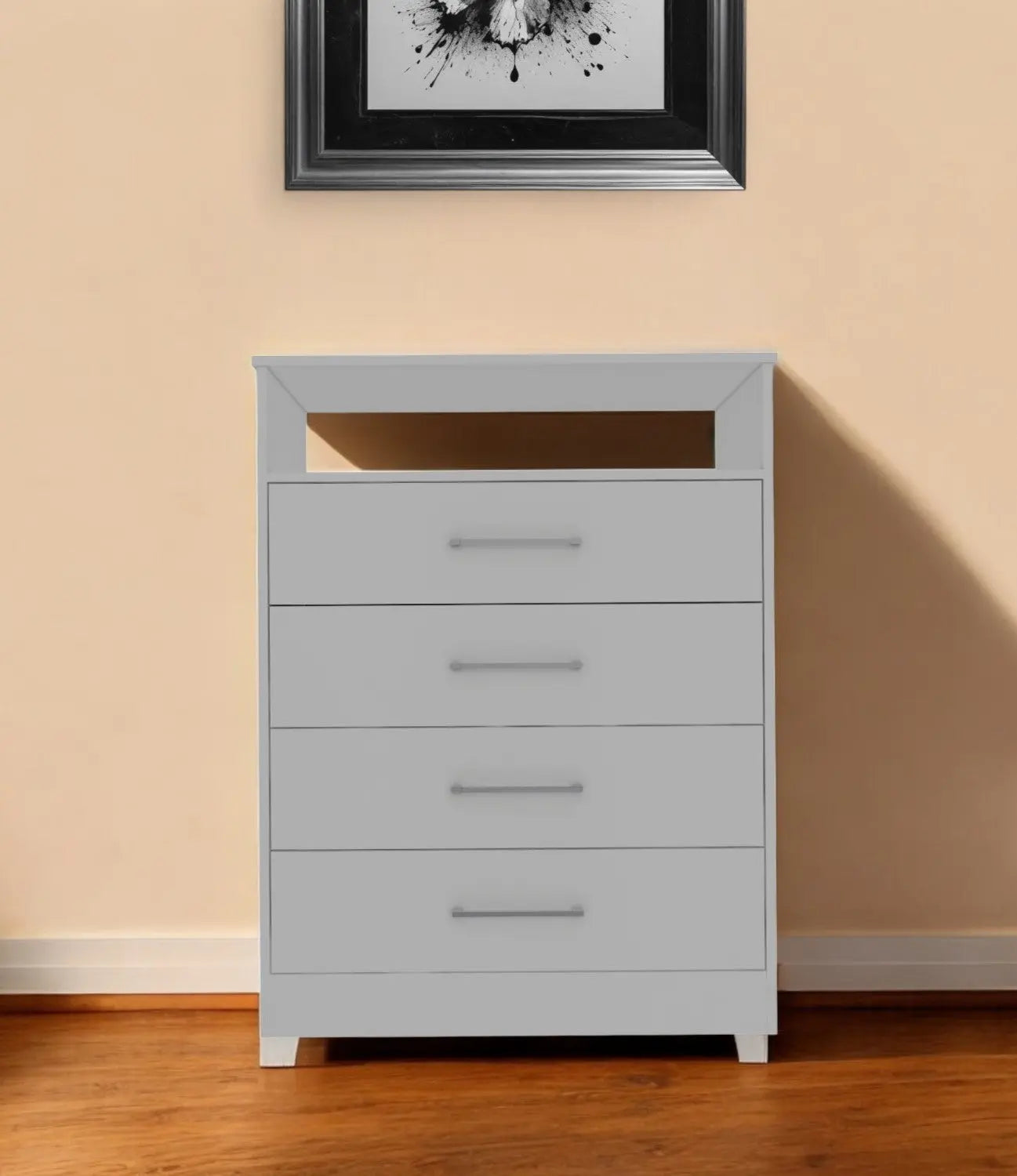 Two Piece White Bedroom Set Homeroots Bed & Bath