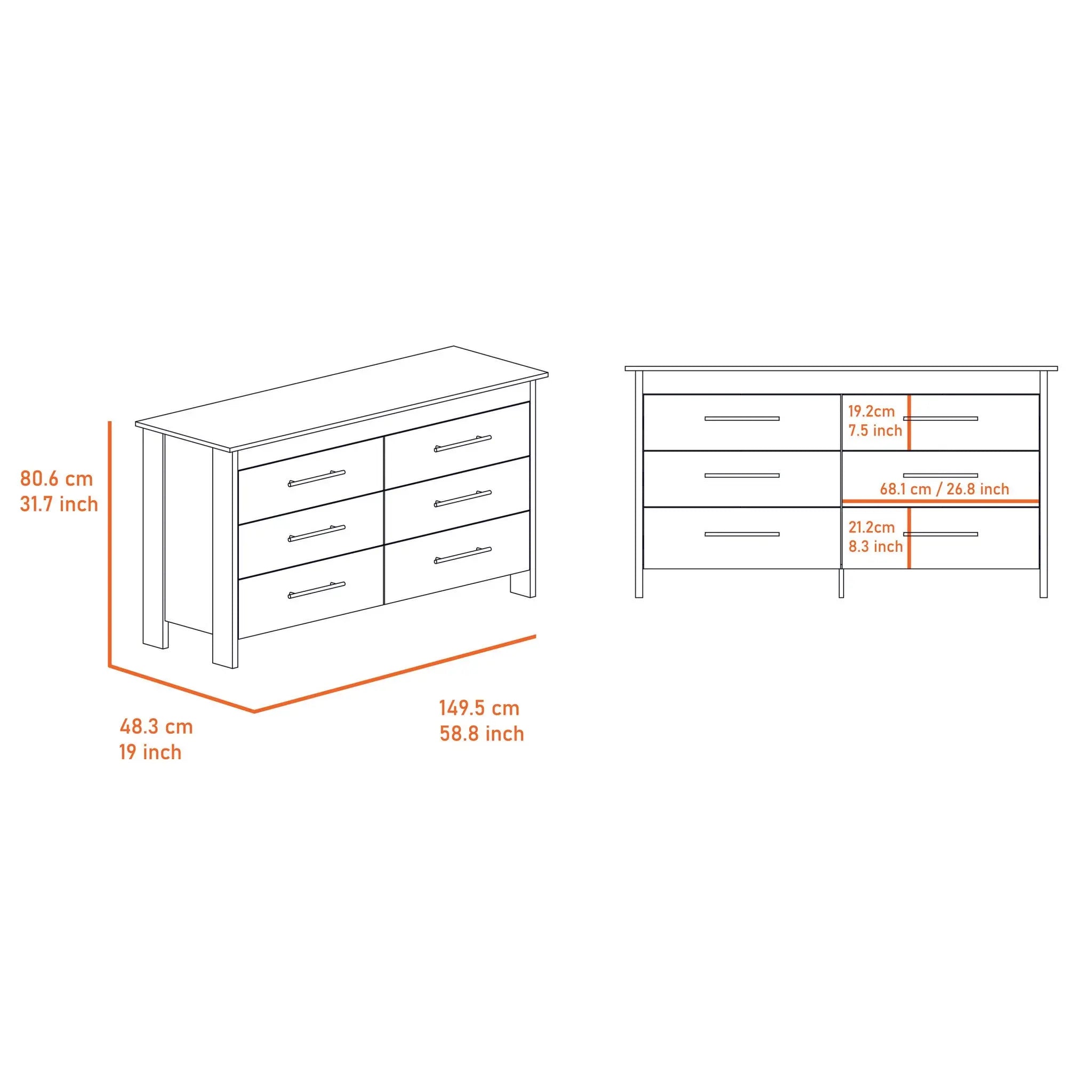 Two Piece White Bedroom Set Homeroots Bed & Bath