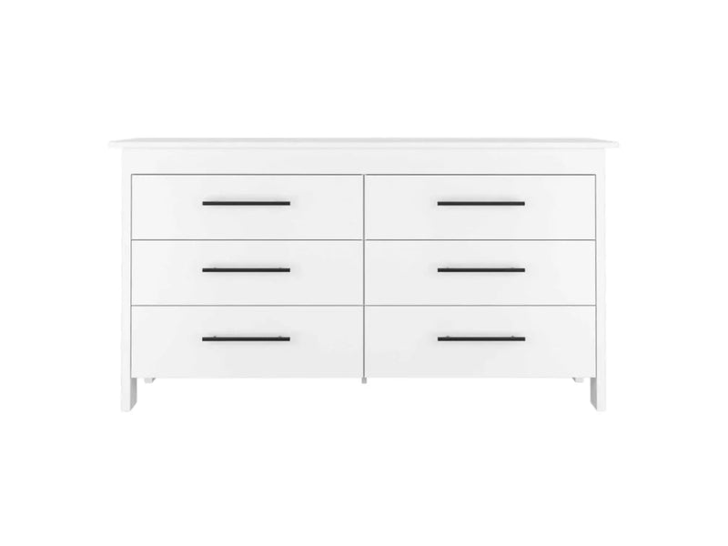 Two Piece White Bedroom Set Homeroots Bed & Bath