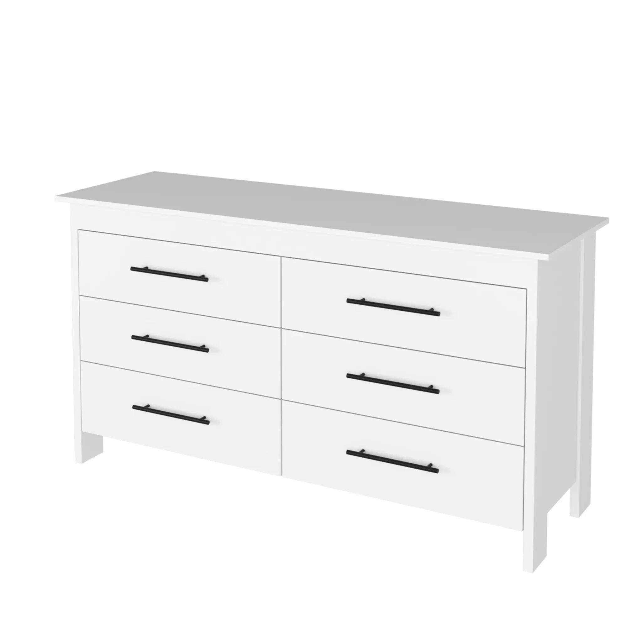 Two Piece White Bedroom Set Homeroots Bed & Bath