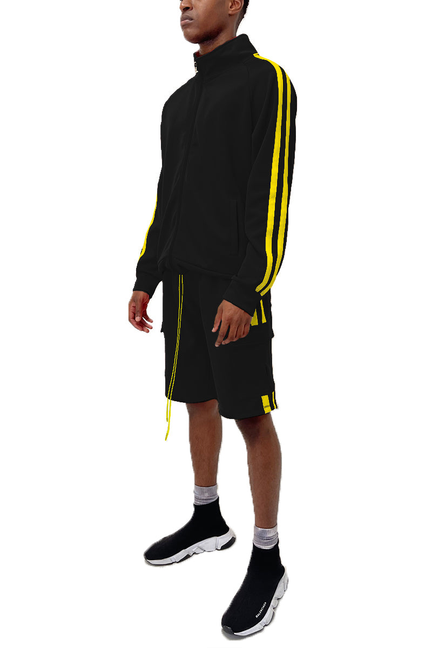 Two Stripe Cargo Short Set WEIV