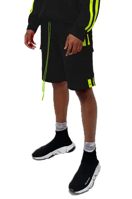 Two Stripe Cargo Short WEIV