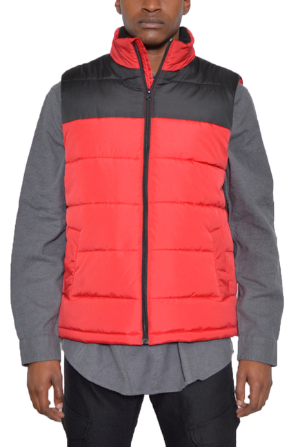 Two Tone Padded Vest WEIV