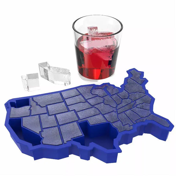 U Ice Of A Ice Blue Silicone Cube Tray By Truezoo True Brands