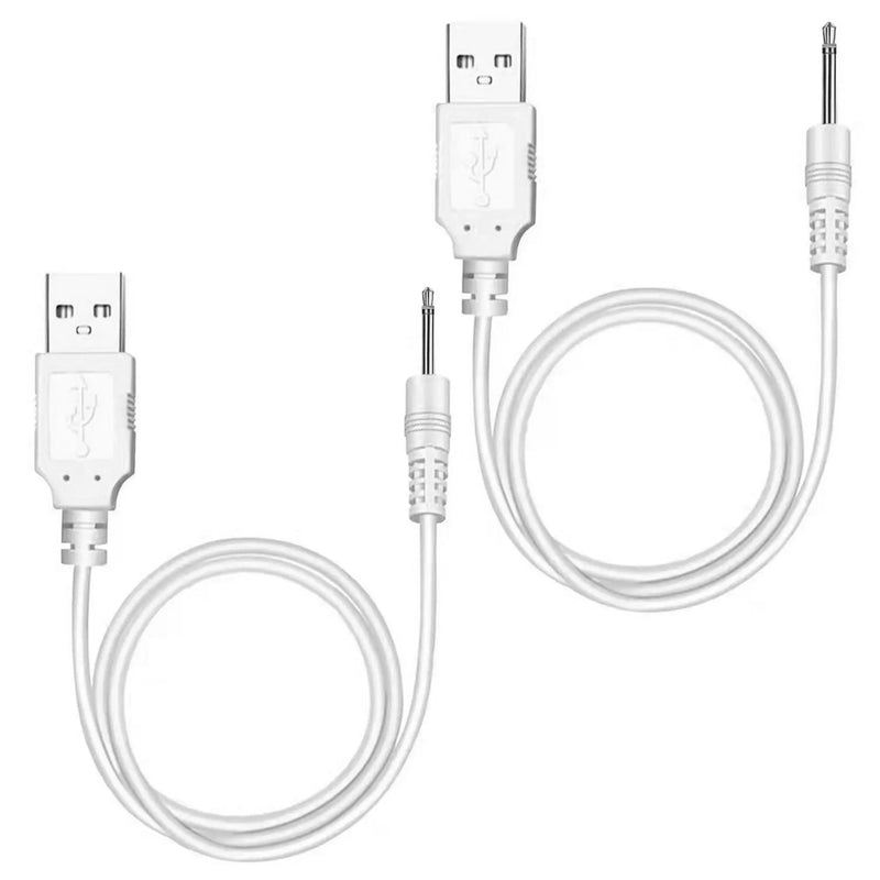 USB Charging Cable for Massager 2.5mm Fast Charging Replacement Charger Cord OEJ