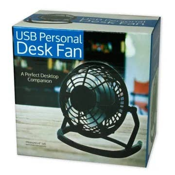 USB Personal Desk Fan 5-inch Marquee Innovations