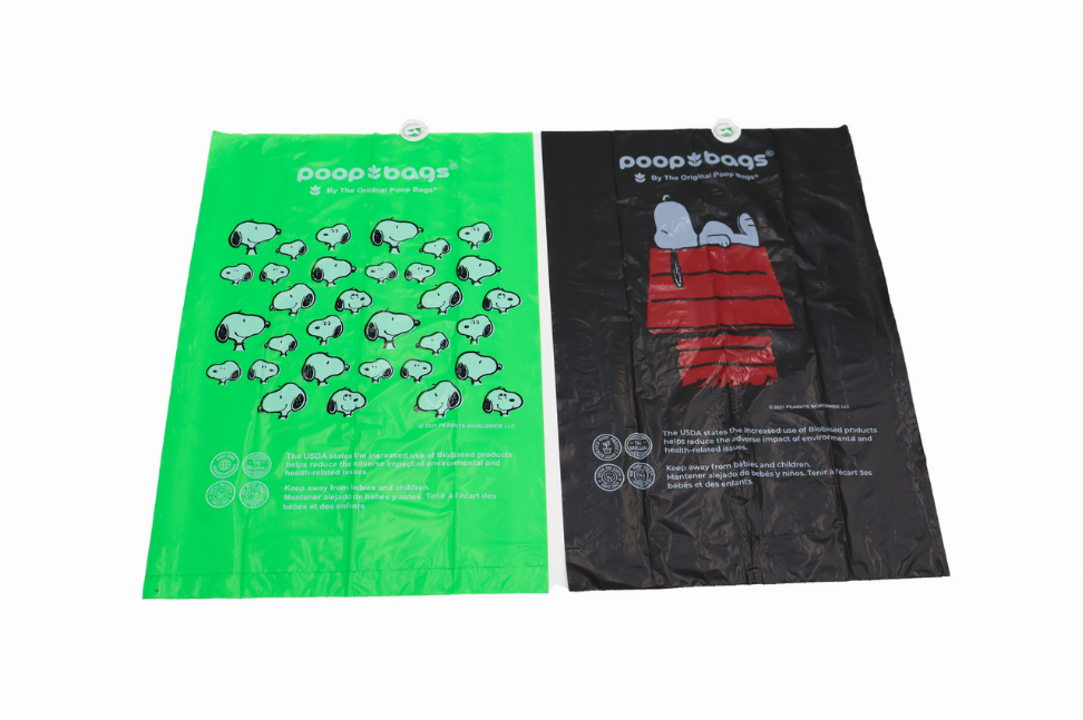 USDA Biobased Peanuts Leash Rolls (60 CT) The Original Poop Bags