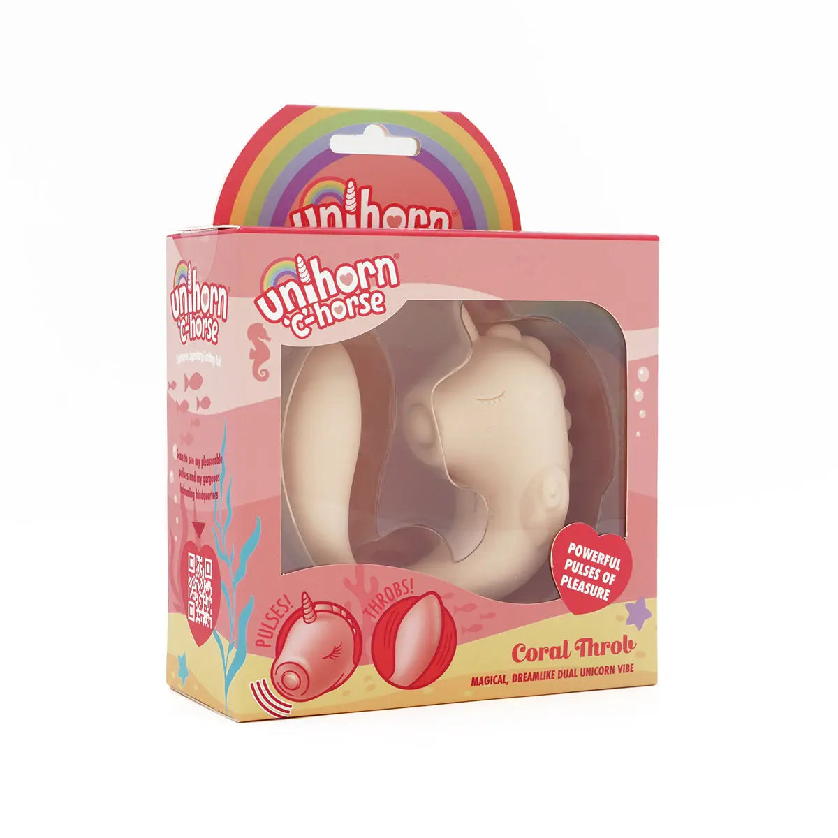 Unihorn C Horse Coral Throb Pink/Peach Creative Conceptions
