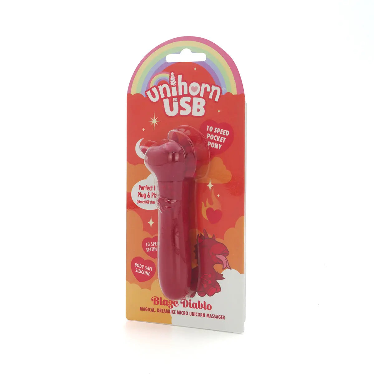 Unihorn USB Bullet Blaze Diablo Dark Red Creative Conceptions