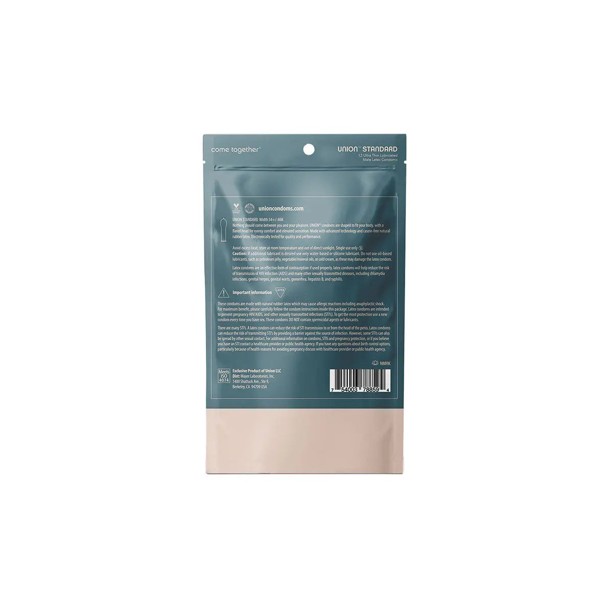 Union Standard Condoms 12pk Glyde