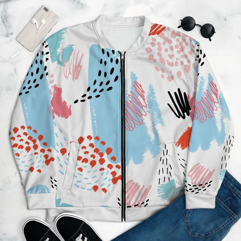 Unisex Bomber Jacket Adirelounge