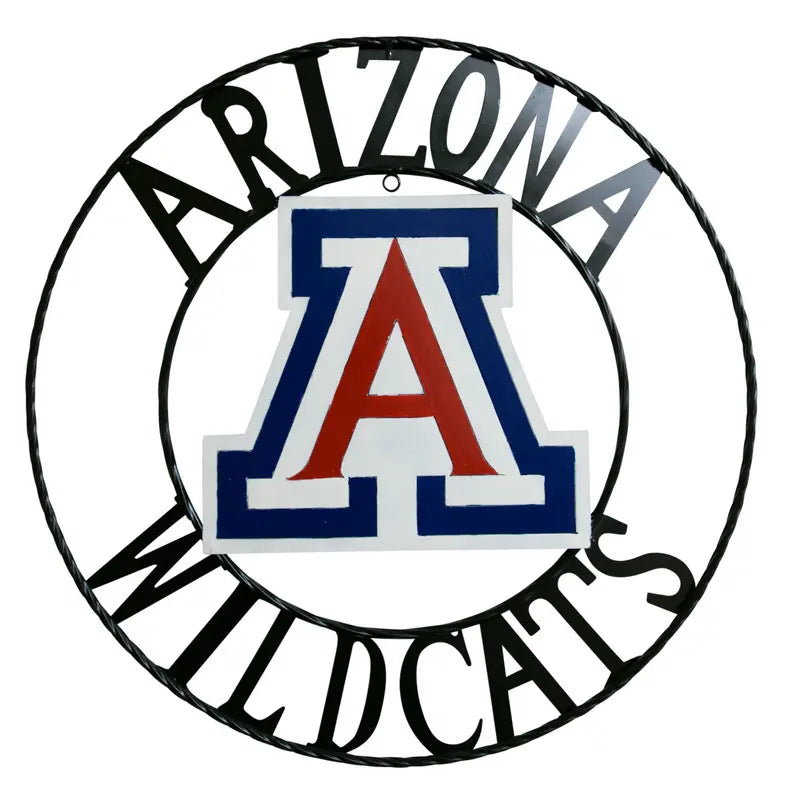 University of Arizona Wildcats Wrought Iron Wall Decor LRT SALES