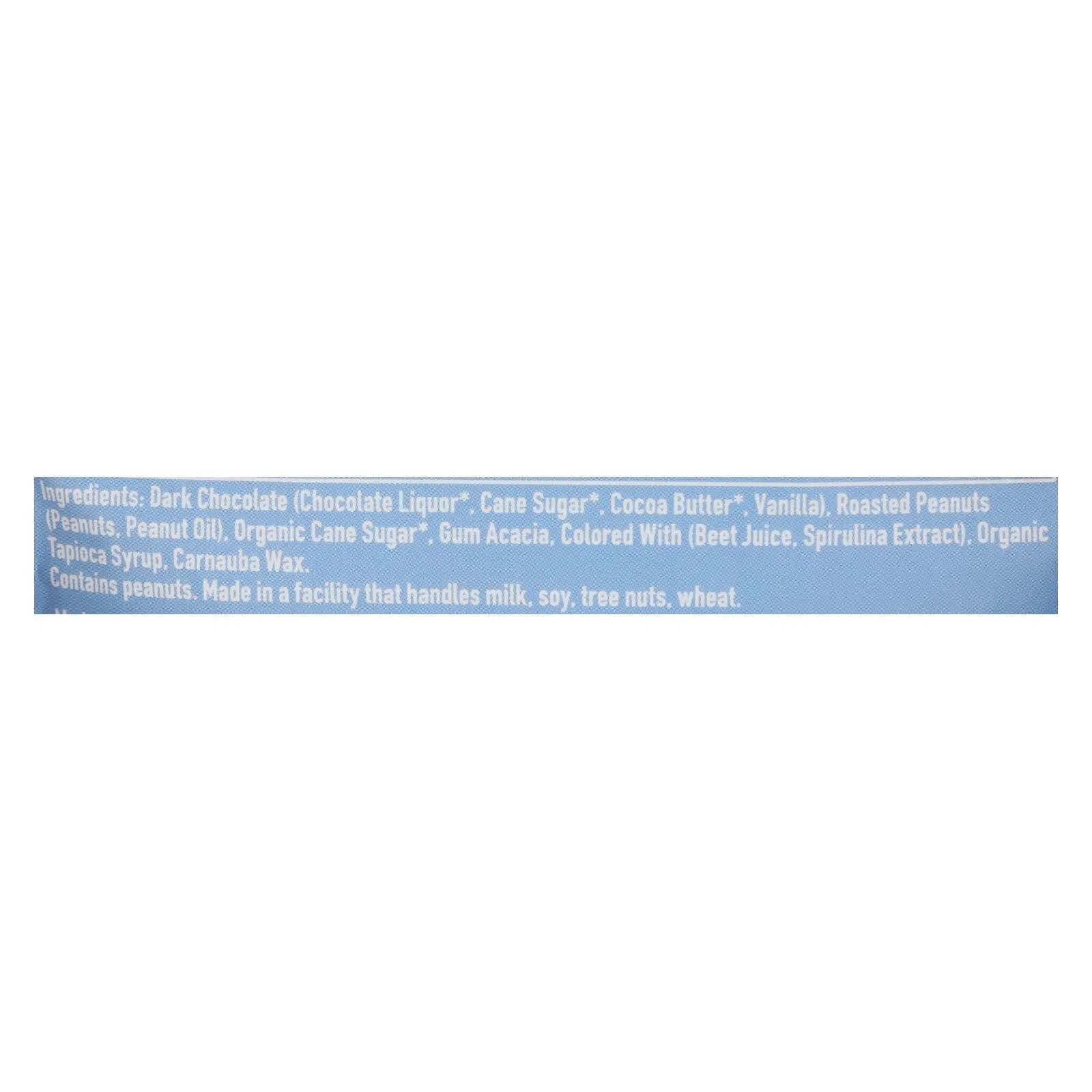 Unreal - Chocolate Gems Dk Peanut - Case Of 12 - 1.5 Oz Unreal