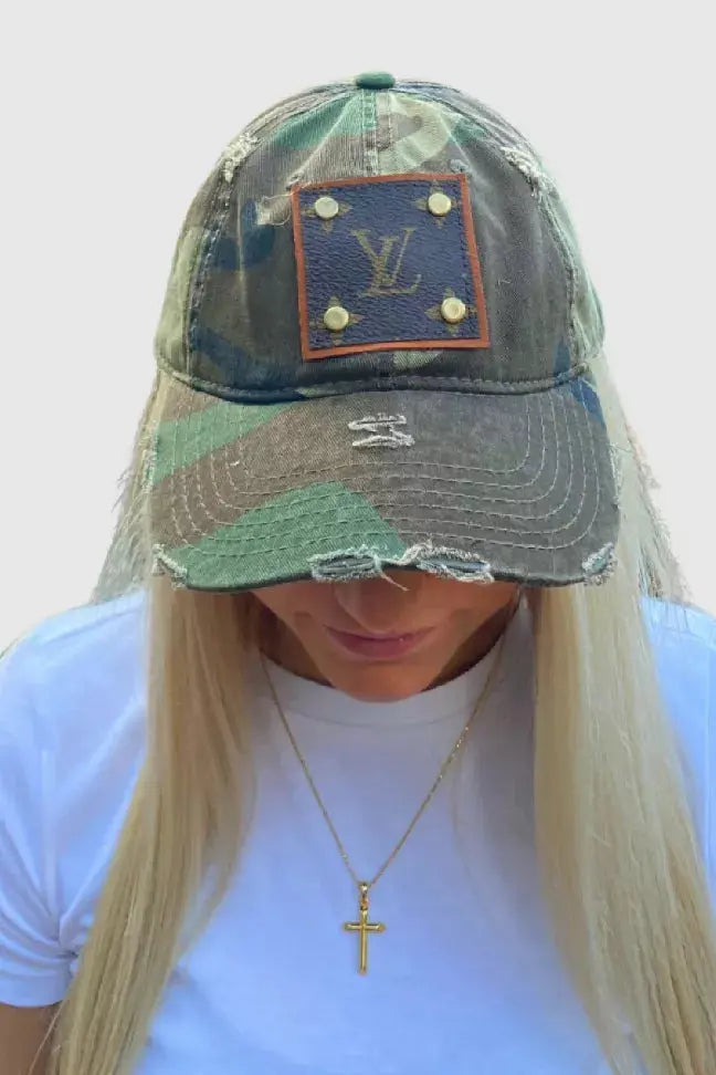 Up-Cycled Baseball Cap Embellish