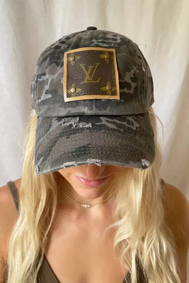 Up-Cycled Baseball Cap Embellish