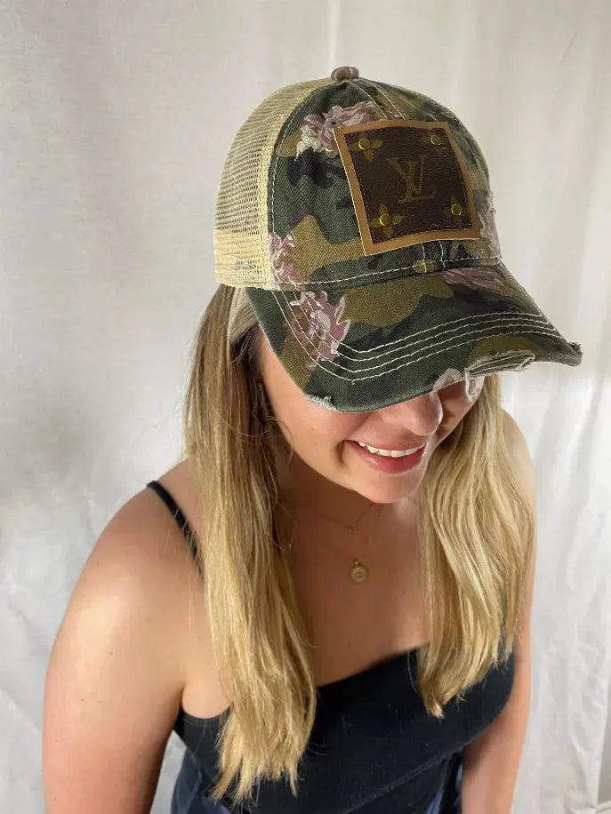 Up-Cycled Baseball Cap Embellish