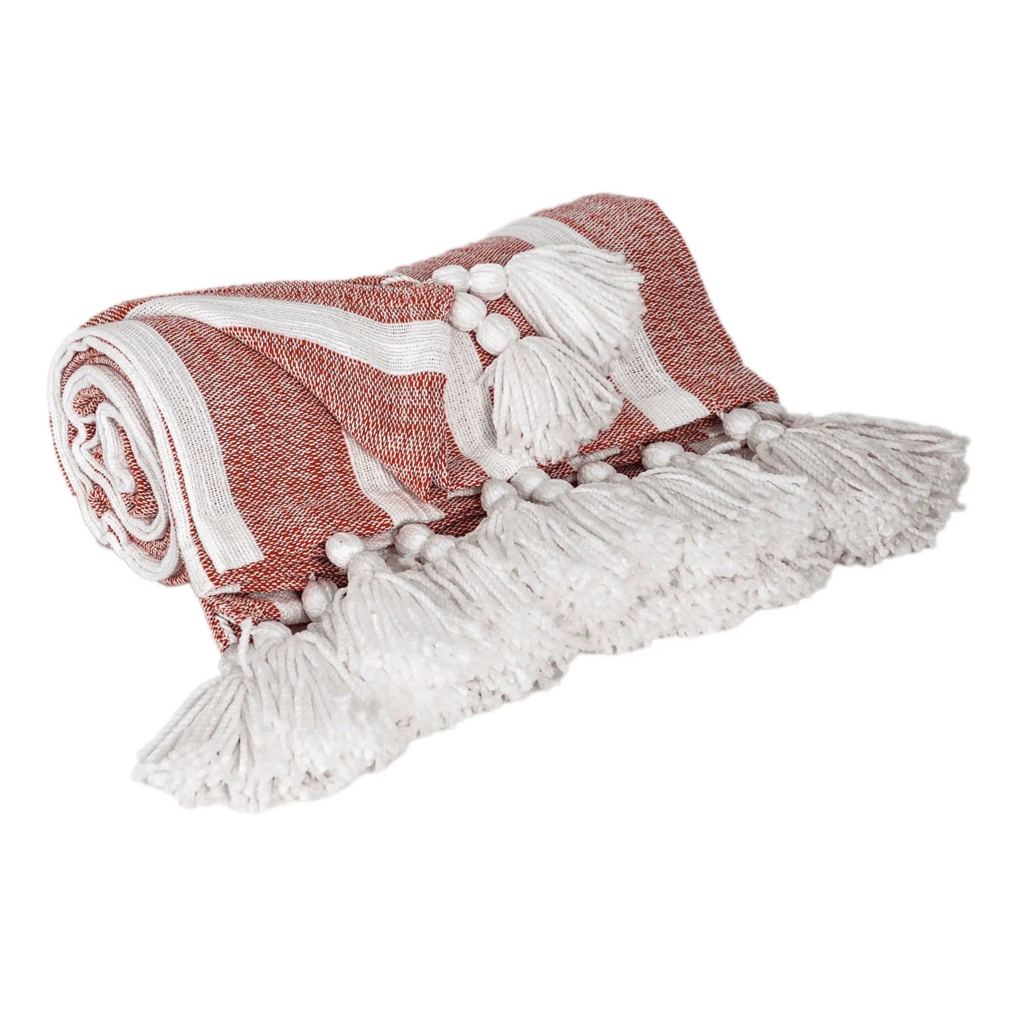 Upgrade Your Home with Parkland Collection's Grey Cotton Slub Throw (50" x 60") Parkland Collection