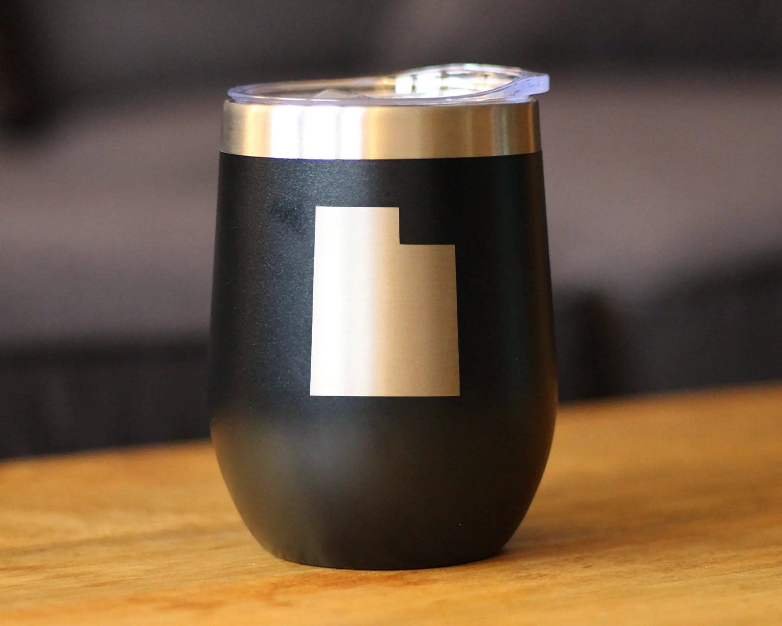 Utah Outline Insulated Wine Tumbler - Utahns Gifts and Decor Bevvee