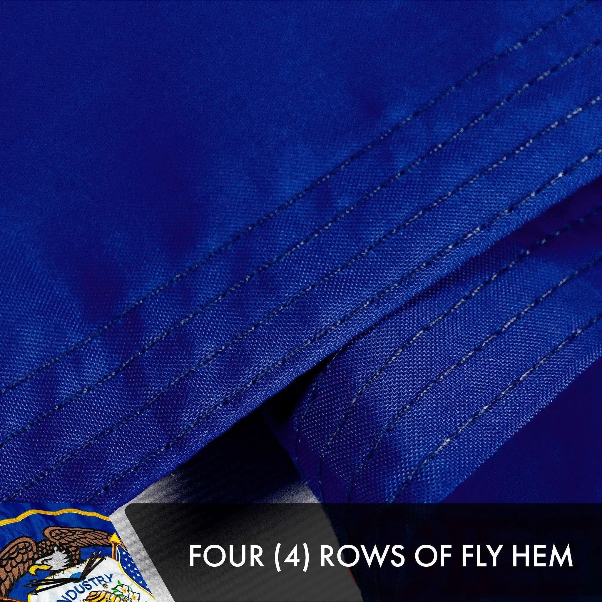 Utah UT State Flag 3x5 Ft 5-Pack Double-sided Embroidered Polyester By G128 G128