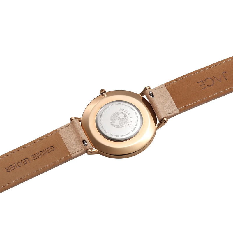 "VANUATU" WOMENS LEATHER BAND WATCH Lurella Cosmetics