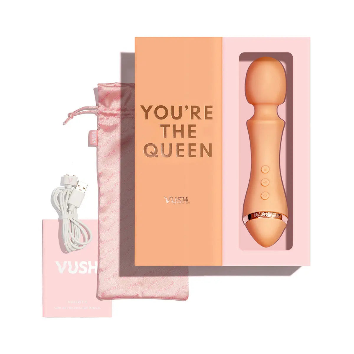 VUSH Majesty 2 Wand Vibrator - GreatEagleInc