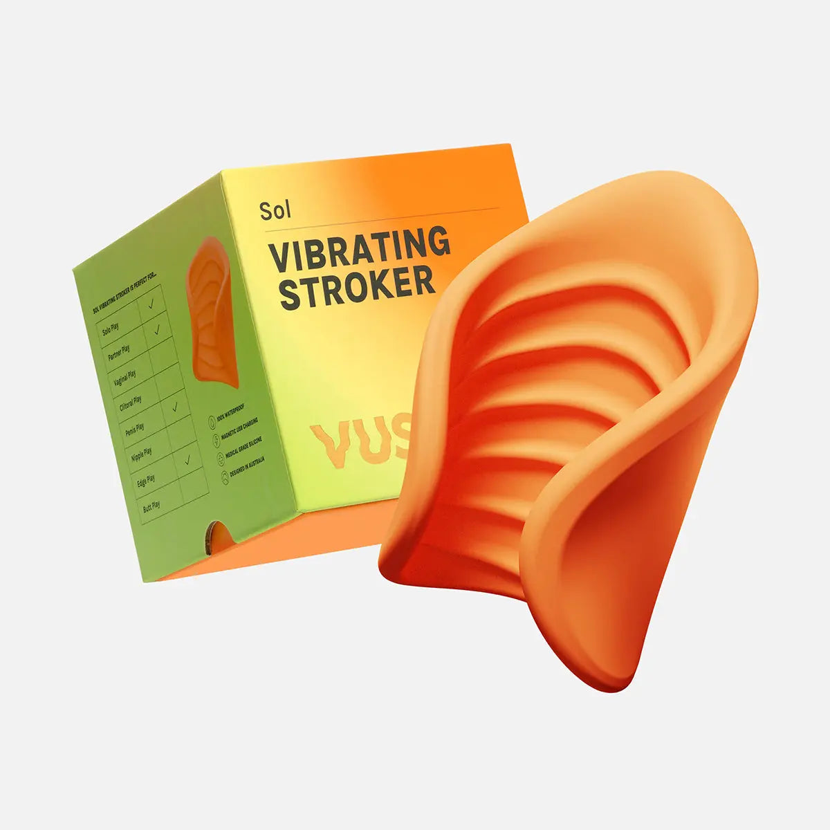 VUSH Sol Vibrating Stroker - GreatEagleInc
