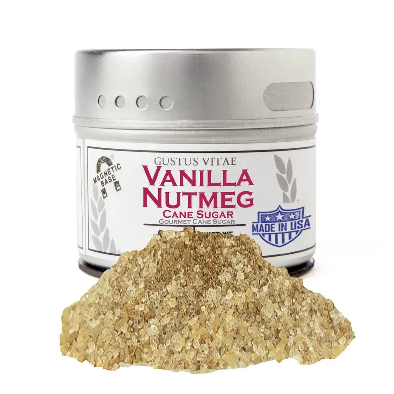 Vanilla Nutmeg Cane Sugar Gustus Vitae