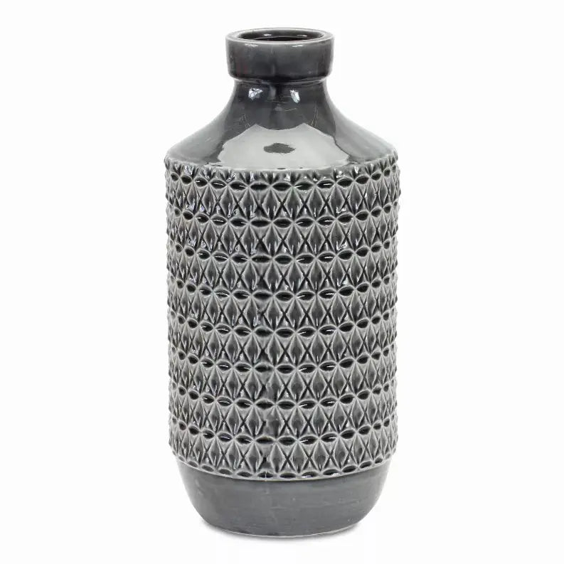 Vase 14"H Terra Cotta Melrose Intl.