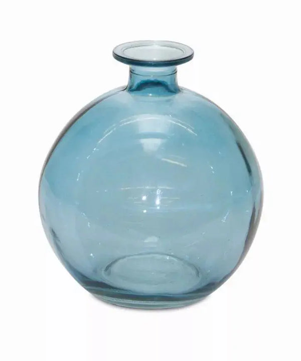 Vase (Set of 2) 5.5"H Glass Melrose Intl.