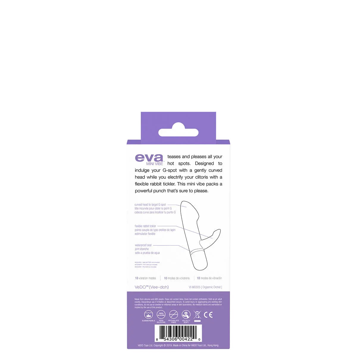 VeDO Eva Mini Vibe - Lavender - GreatEagleInc