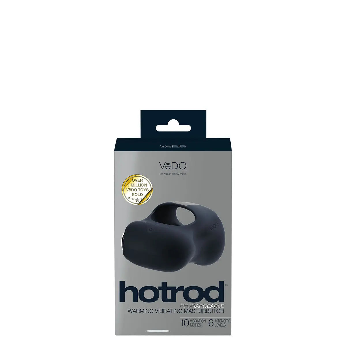VeDO Hotrod Warming Masturbator - Black - GreatEagleInc